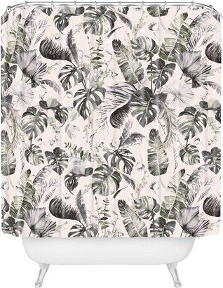 Marta Barragan Camarasa Wild Farah Shower Curtain Gray