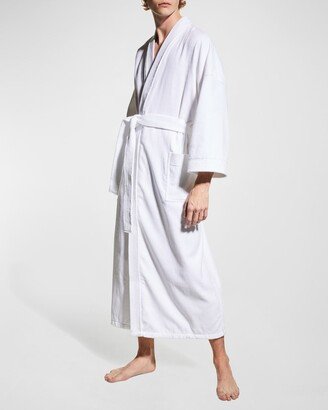 Men's Dorchester Terry Velour Kimono Robe