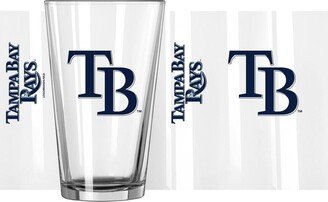 Tampa Bay Rays 16 Oz Team Wordmark Game Day Pint Glass