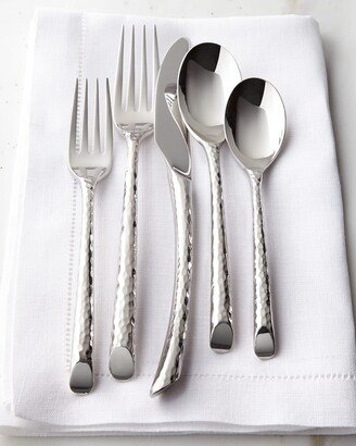 Olivia Hammered 20-Piece Flatware Service