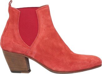 Ankle Boots Tomato Red