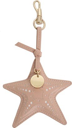 Leather Starfish Key Charm-AA