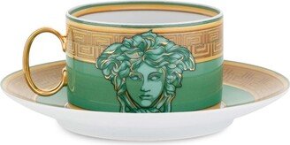 Medusa Coin cup and saucer set