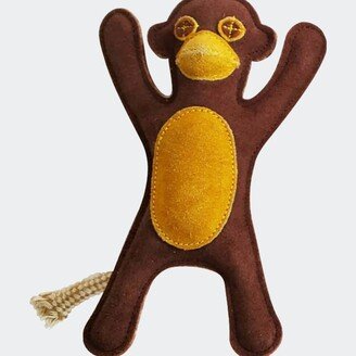 American Pet Supplies Leather Monkey Toy