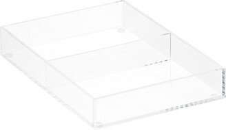 Luxe Short 2-Section Divided Insert Clear