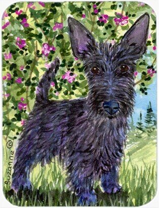 SS8889LCB Scottish Terrier Glass Cutting Board