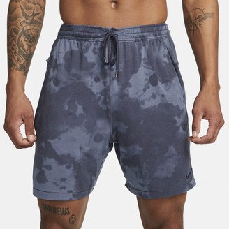 Men's Yoga Dri-FIT 7 Unlined Shorts in Grey