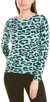 Relaxed Leopard Cashmere Sweater