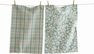 tagltd Field Flowers Dishtowel Set/2