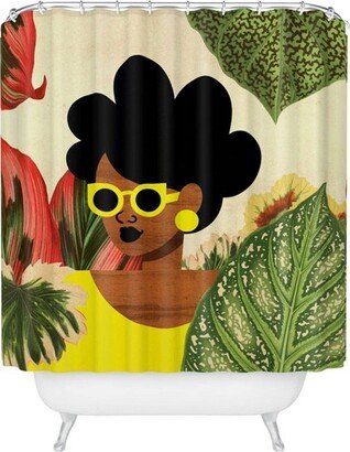 Bayou Girl Shower Curtain