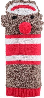 The Worthy Dog Pullover Sock The Monkey Sweater Hoodie - Red - S