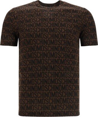 All-Over Logo Jacquard T-Shirt