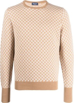 Biscottino crew-neck cashmere jumper