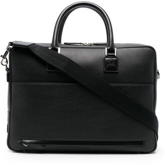 Mount Street leather laptop bag