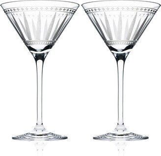 Marrakech Martini Glasses, Set of 2