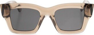 Square Frame Sunglasses-DE