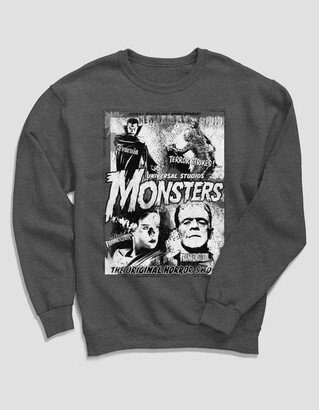 NBCU UNIVERSAL MONSTERS Vintage Horror Unisex Crewneck Sweatshirt