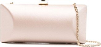 Tube Plus satin clutch