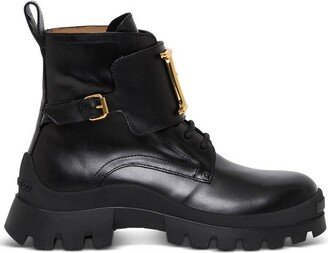 D2 Statement Lace-Up Boots-AA