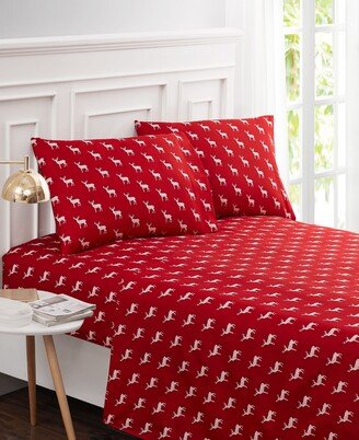 Harper Lane Contempo Deer 4 Piece Sheet Set, King