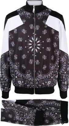 Paisley-Print Tracksuit-AA