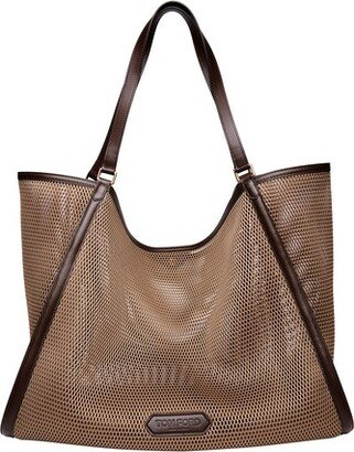 Large mesh tote bag