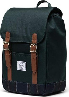 Retreat Mini Backpack (Darkest Spruce Winter Plaid) Backpack Bags