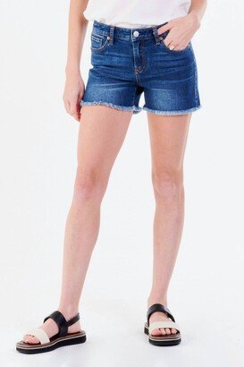 Dear John Denim Gigi High Rise Shorts In Stardom