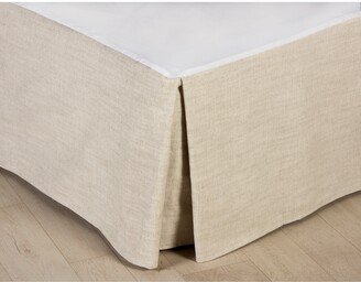 Victor Mill Classic Linen Natural bed skirt different drops