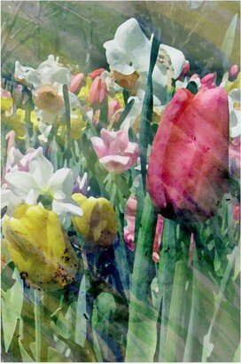 Pam Ilosky Spring at Giverny Iii Canvas Art - 37 x 49