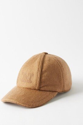 Nella Logo-embroidered Wool-blend Cap