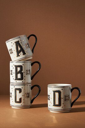 Bistro Tile Margot Monogram Mug