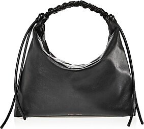 Drawstring Large Hobo Shoulder Bag