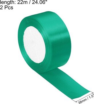 Unique Bargains 1.5 Inch Satin Ribbon, Double Face Crafts Roll for Wrapping Decoration