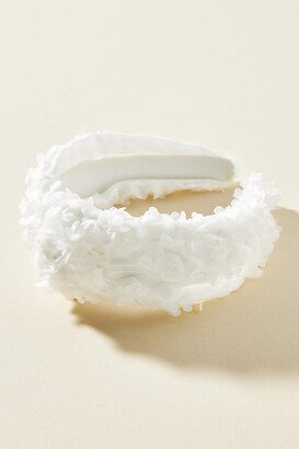 By Anthropologie Textured Lace Floral Headband