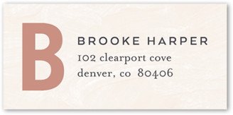 Address Labels: Standout Party Address Label, Beige, Address Label, Matte