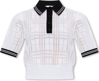 White ‘Elenora’ Polo Shirt