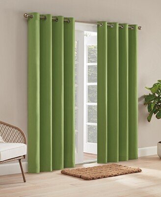 Sun N Shade Hampton Solid Indoor/Outdoor Grommet Panel, 95