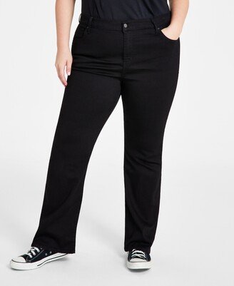 Trendy Plus Size 725 High-Rise Bootcut Jeans