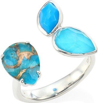 925 Rock Candy Turquoise Open Ring