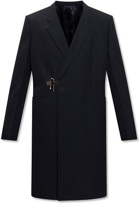 Decorative Padlock Detail Coat