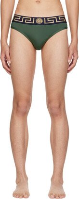 Khaki Greca Border Briefs