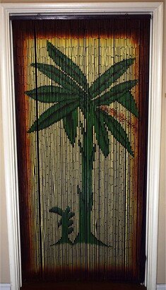 Handmade Bamboo Beaded Banana-tree Curtain Screen