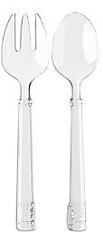 Isabella Acrylic Salad Servers, Set of 2