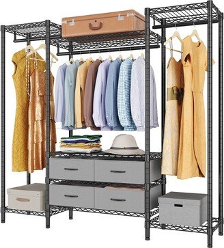 VIPEK V20i Wire Garment Rack Heavy Duty Clothes Rack Metal Clothing Rack - Black