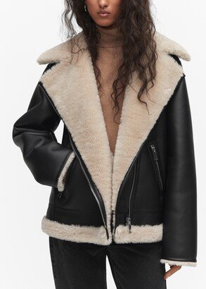 Women's Faux Shearling-Lined Jacket