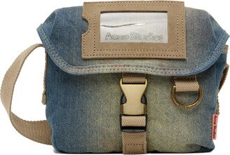 Blue Mini D-Ring Denim Bag