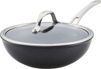 X Hybrid Nonstick Stir Fry Wok with Lid, 10