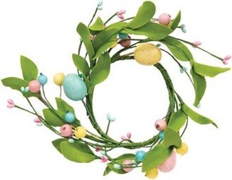 Easter Eggs & Herb Leaves Ring