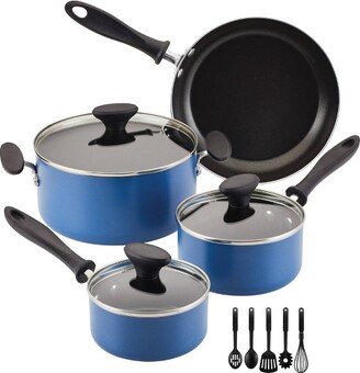 Reliance 12pc Nonstick Cookware Set Blue